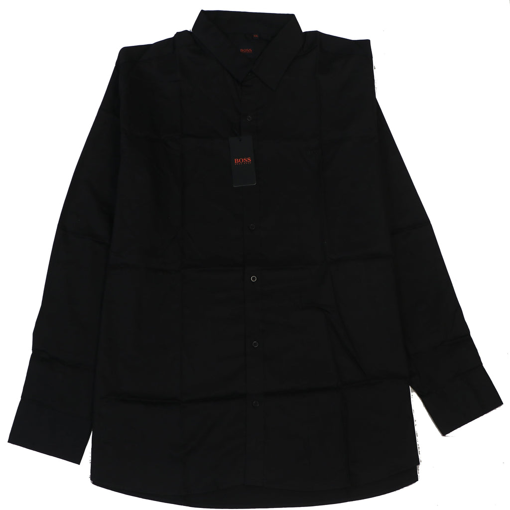 BOSS Obsidian Ember Tailored Fit Long Sleeve Dress Shirt