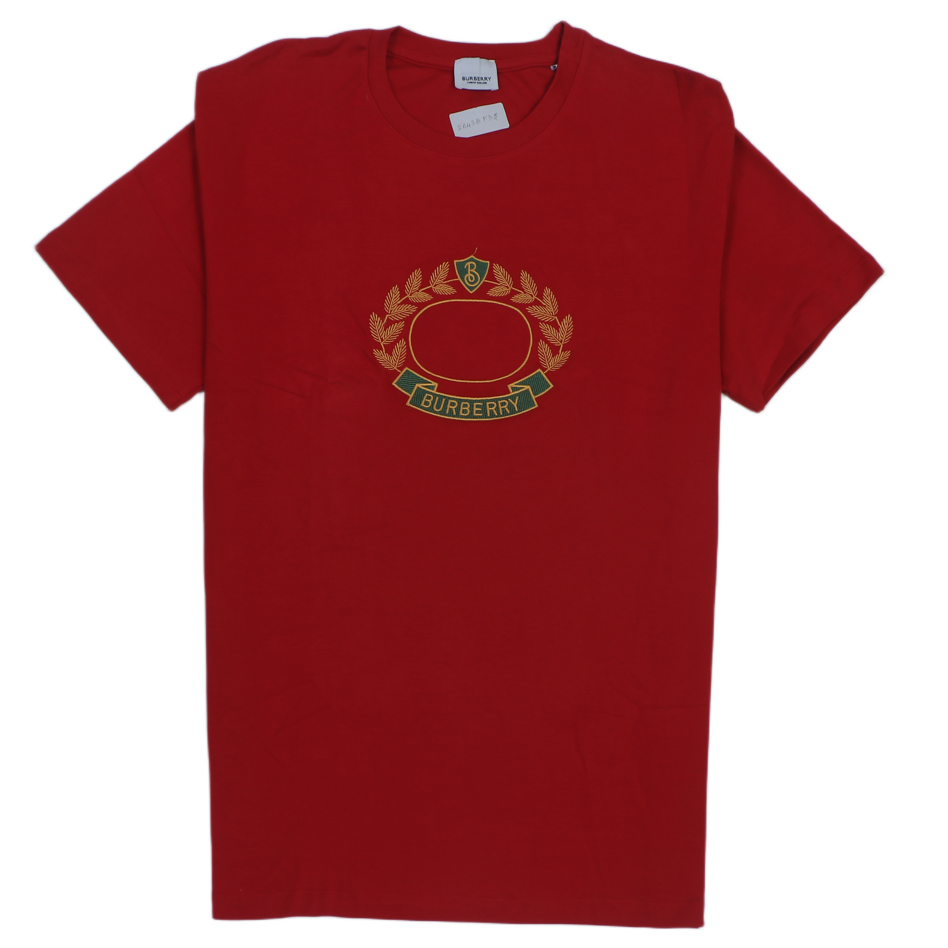 BURBERRY Scarlet Sunset Tailored Fit Short Sleeve Tee