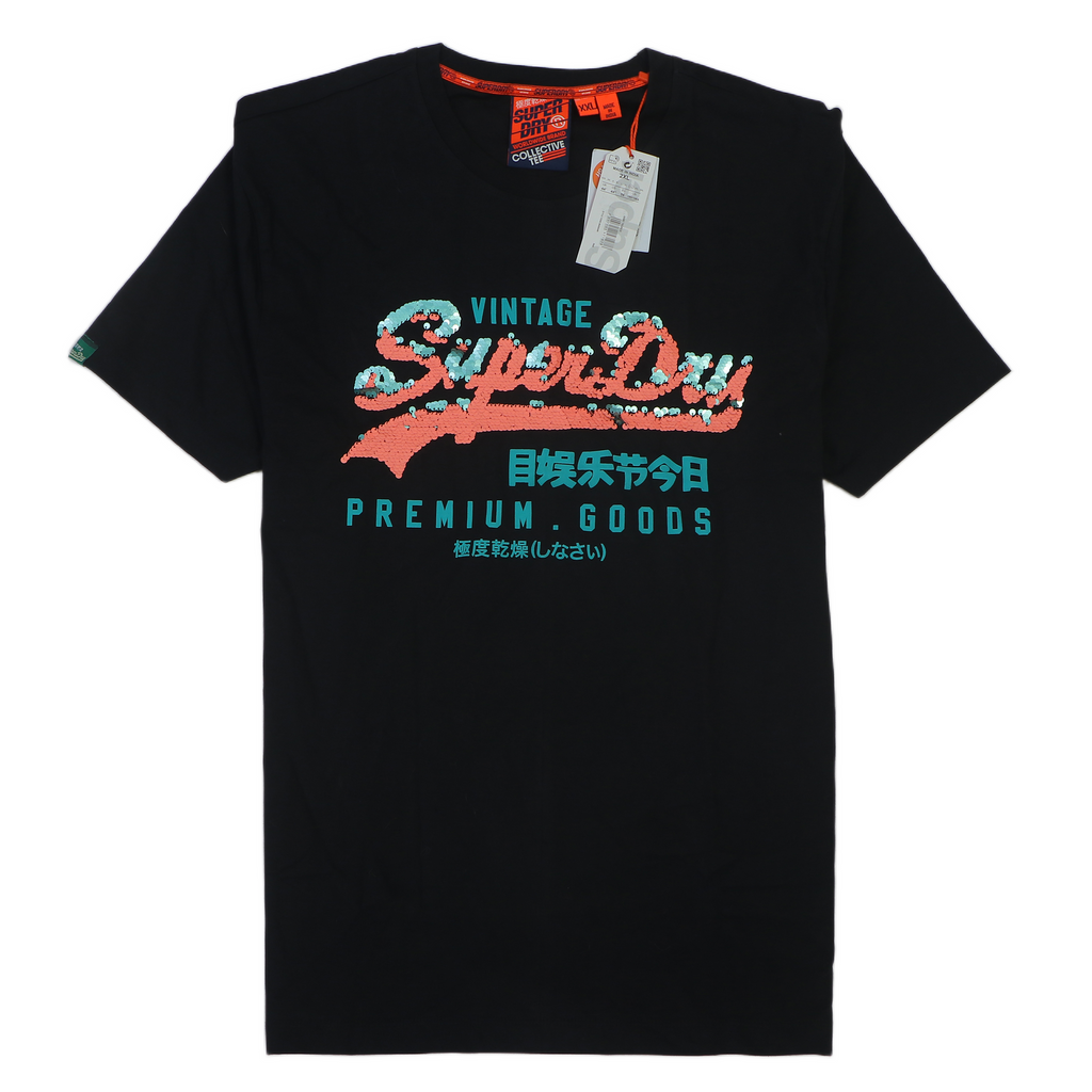 SUPERDRY Enchanted Emerald Relaxed Fit Short Sleeve Graphic Tee