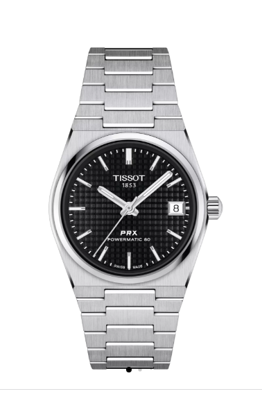 TISSOT Obsidian Night Sophisticated Stainless Steel Powermatic 80 Watch
