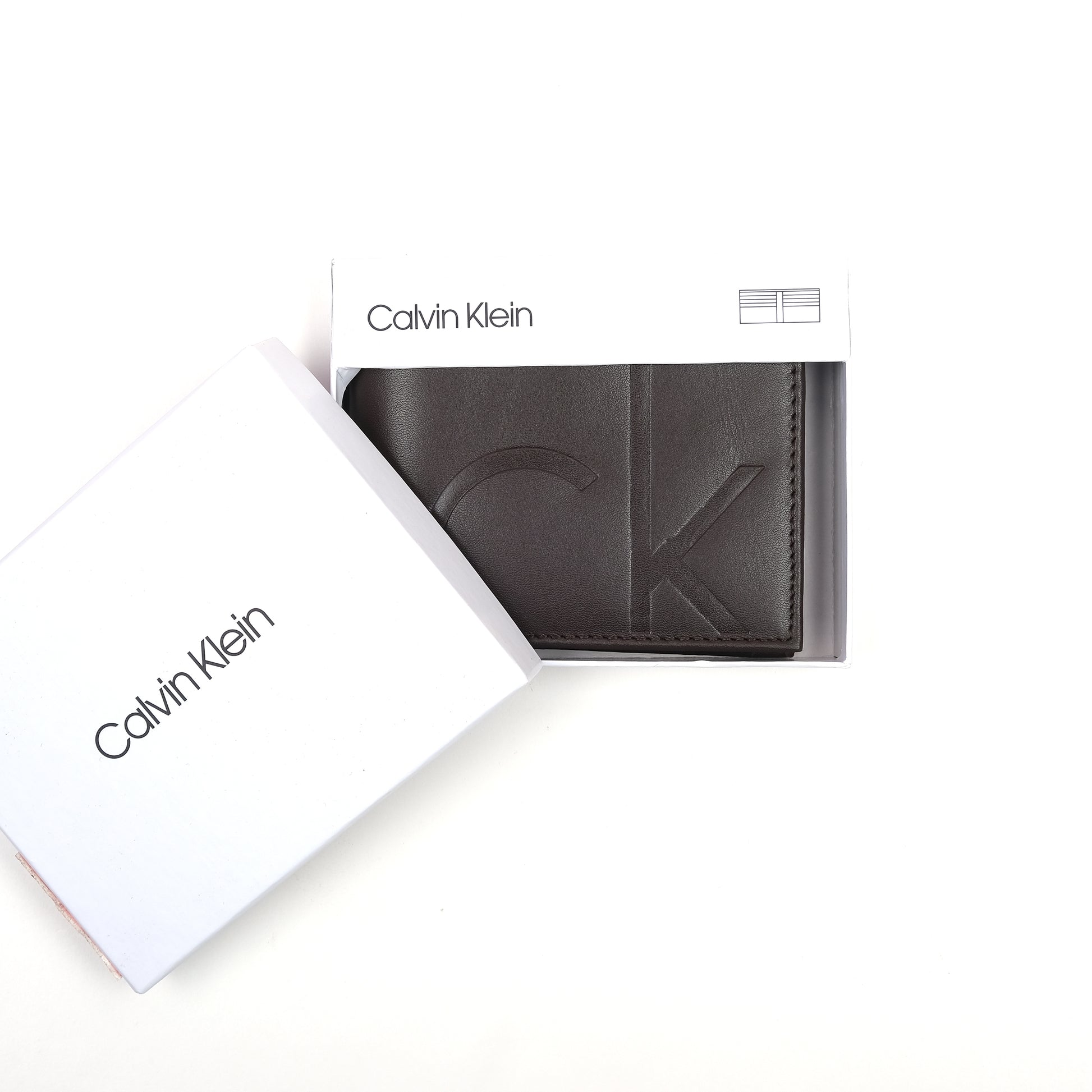 Calvin Klein Luxurious Espresso Leather Wallet