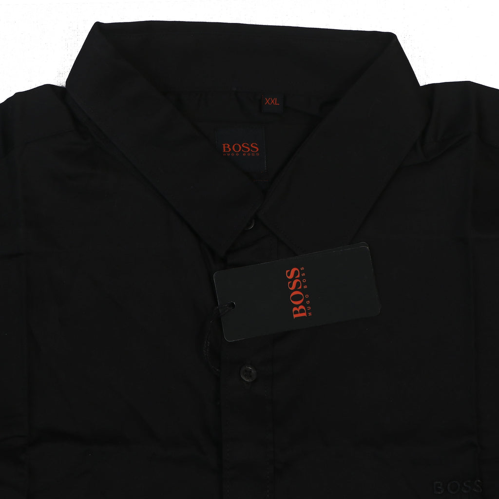 BOSS Obsidian Ember Tailored Fit Long Sleeve Dress Shirt