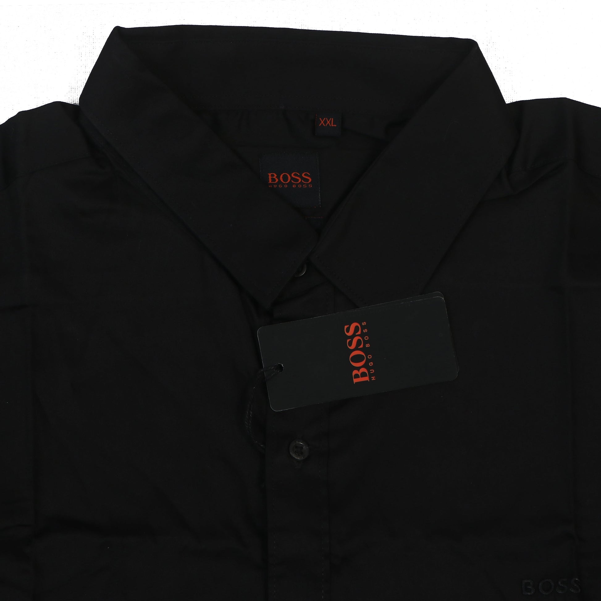 BOSS Obsidian Ember Tailored Fit Long Sleeve Dress Shirt