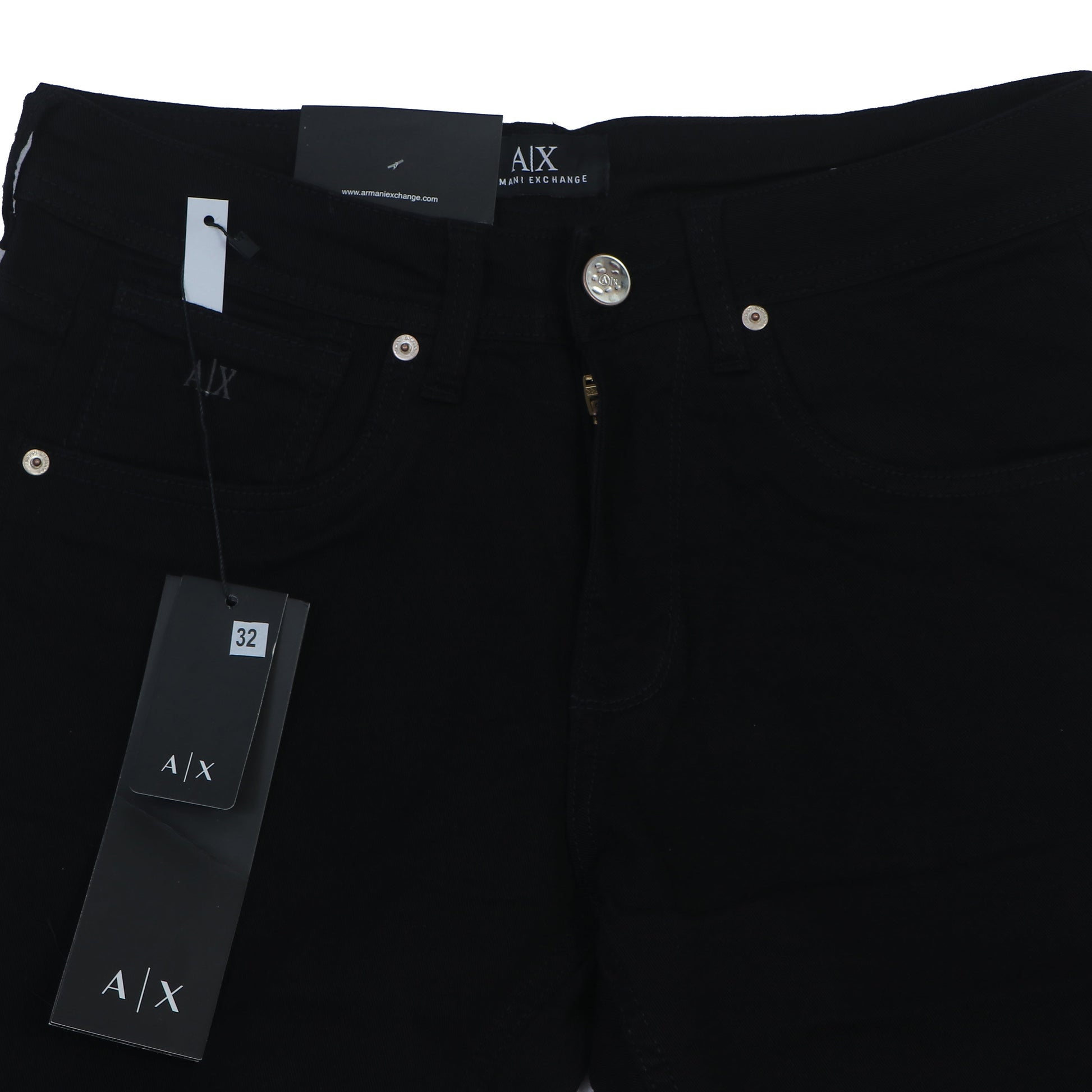 A|X Obsidian Velvet Tailored Fit Slim Denim Jeans