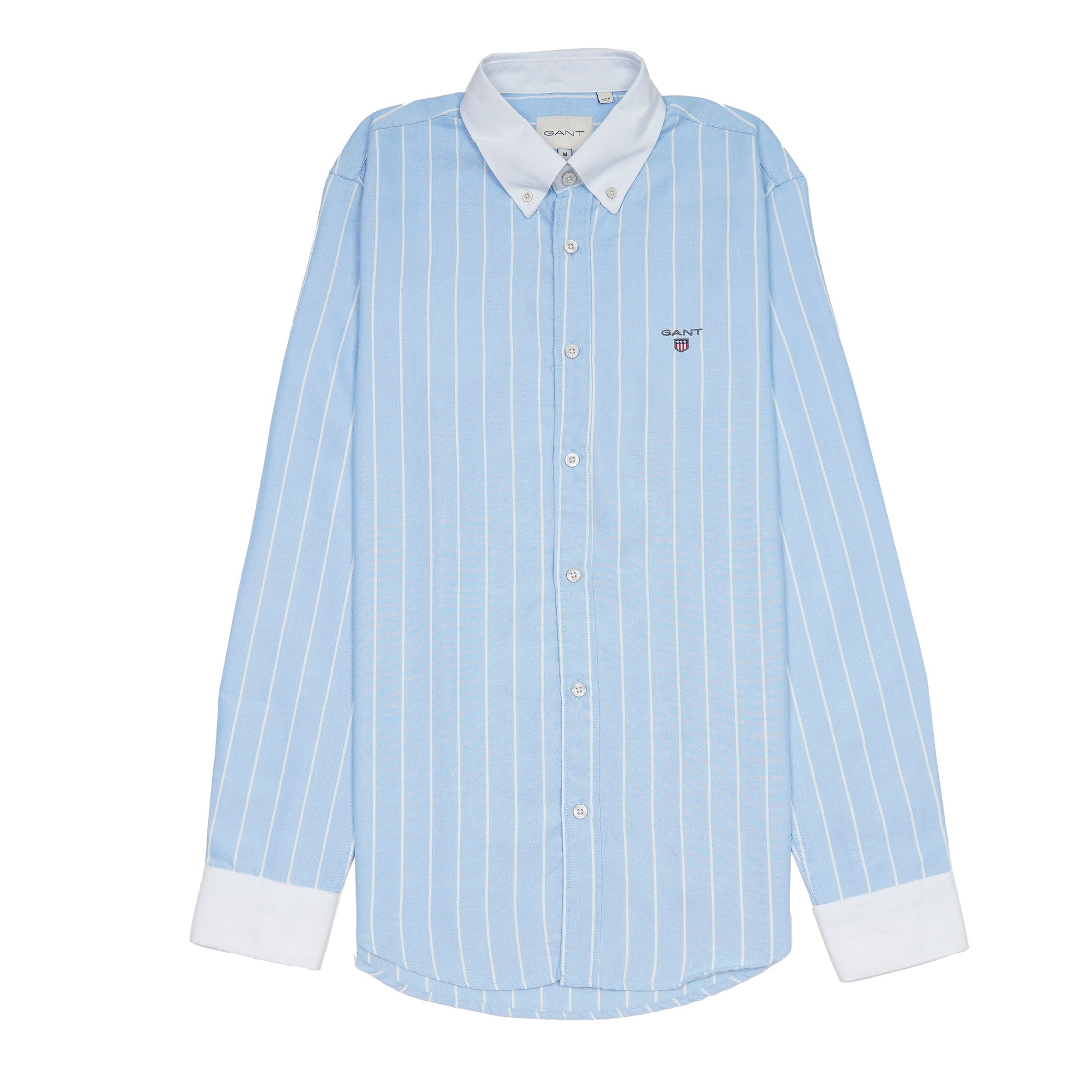 GANT Nebulous Teal Classic Fit Long Sleeve Button-Up Shirt