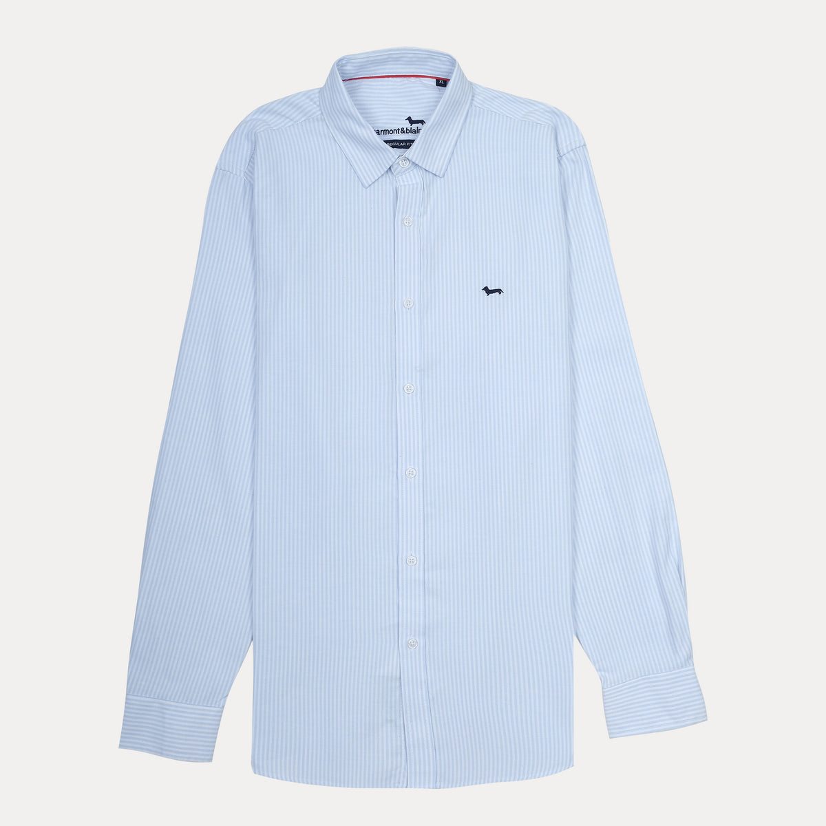 HARMONT&BLAINE Harmont & Blaine Regular Fit Striped Dress Shirt