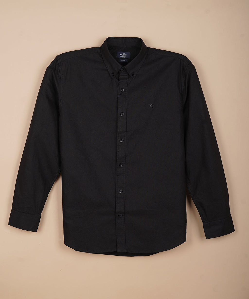 HACKETT Astral Onyx Tailored Fit Long Sleeve Button-Down Shirt