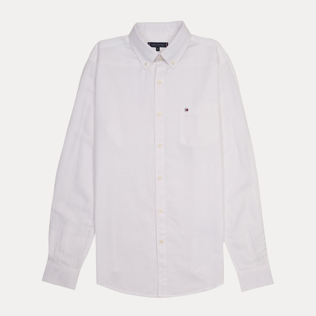Tommy Hilfiger Classic White Button-Down Shirt