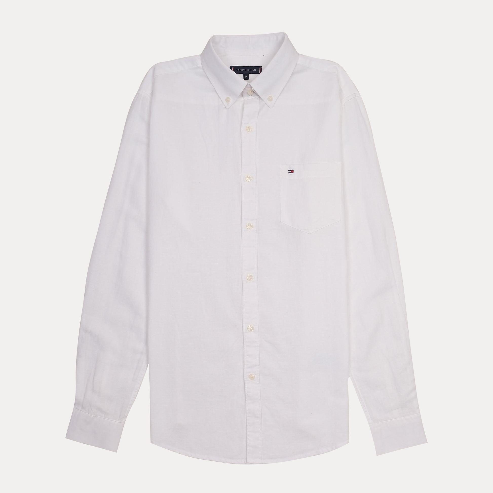 Tommy Hilfiger Classic White Button-Down Shirt