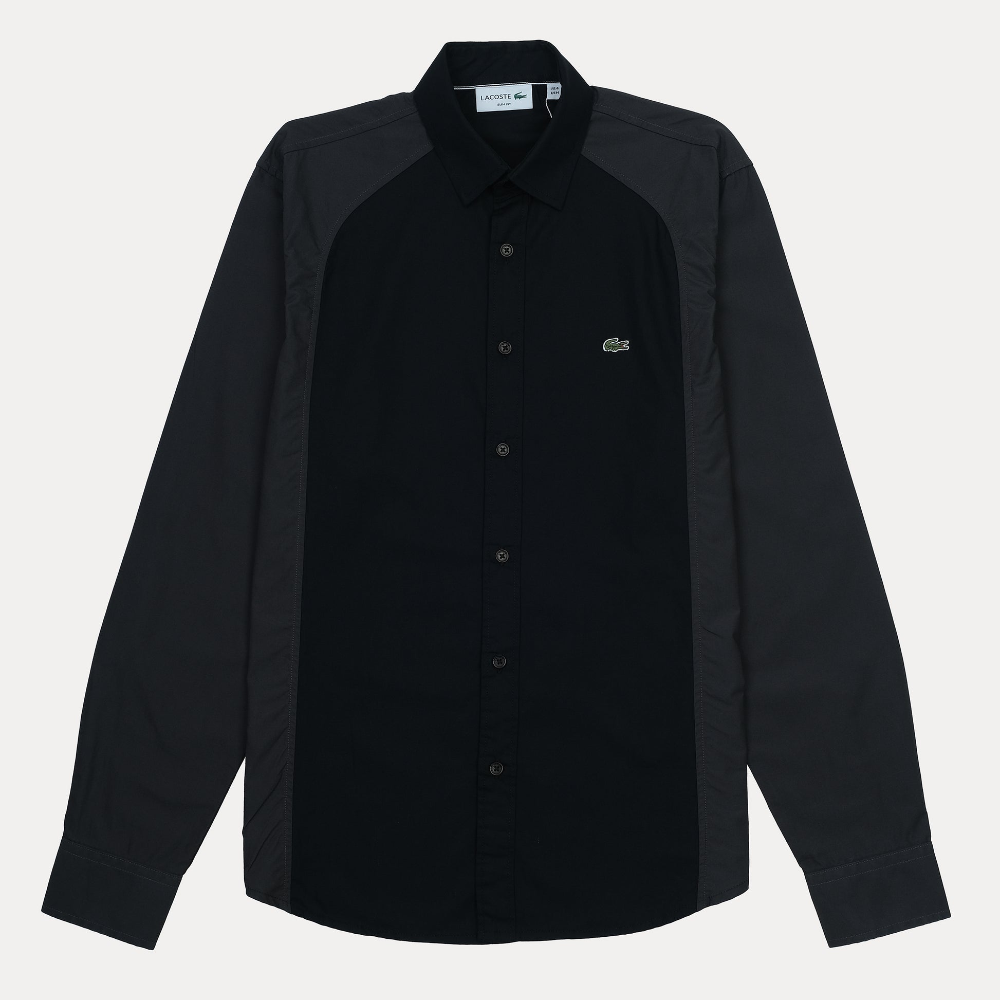 Lacoste Slim Fit Charcoal Elegance Shirt