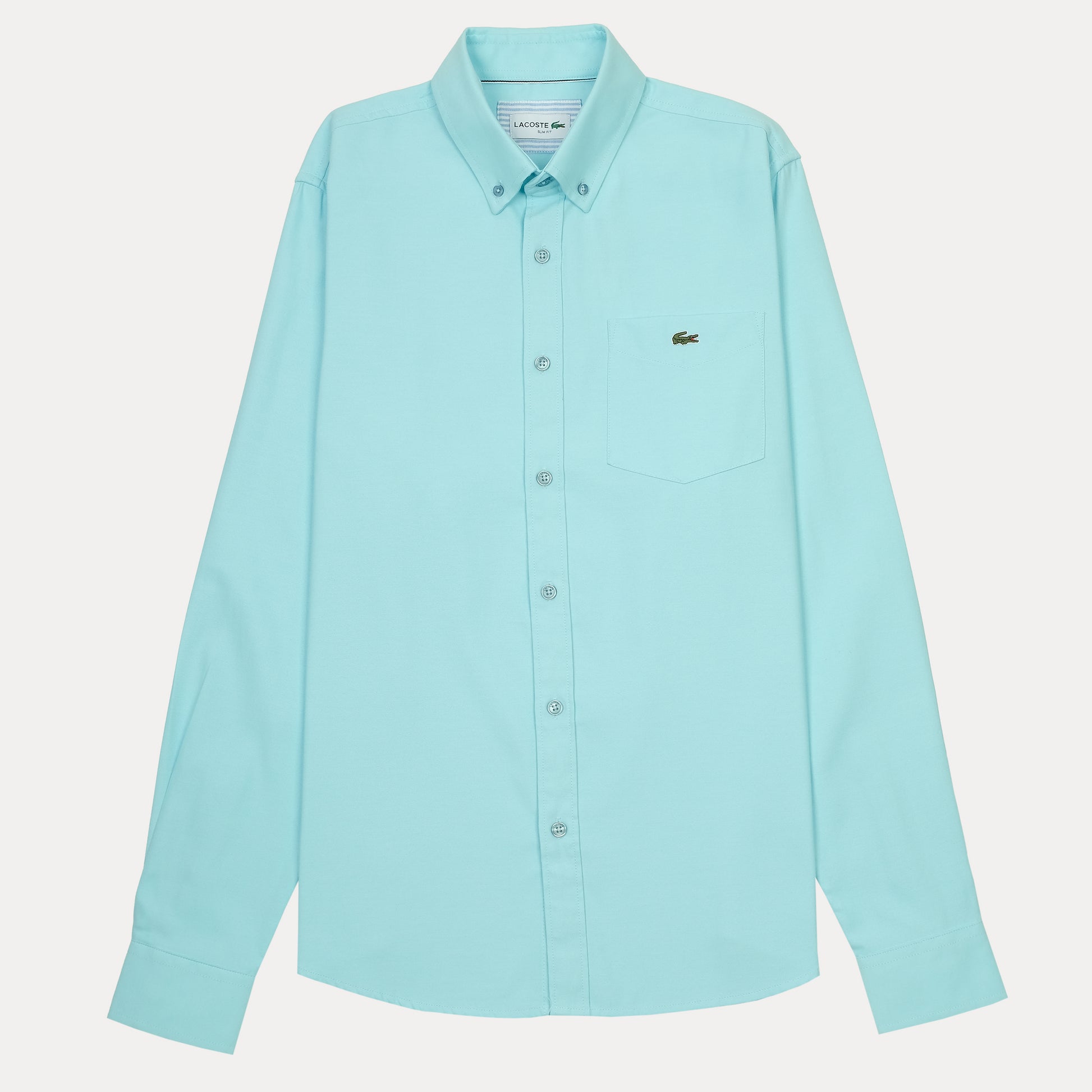 Lacoste Slim Fit Sky Blue Elegance Shirt