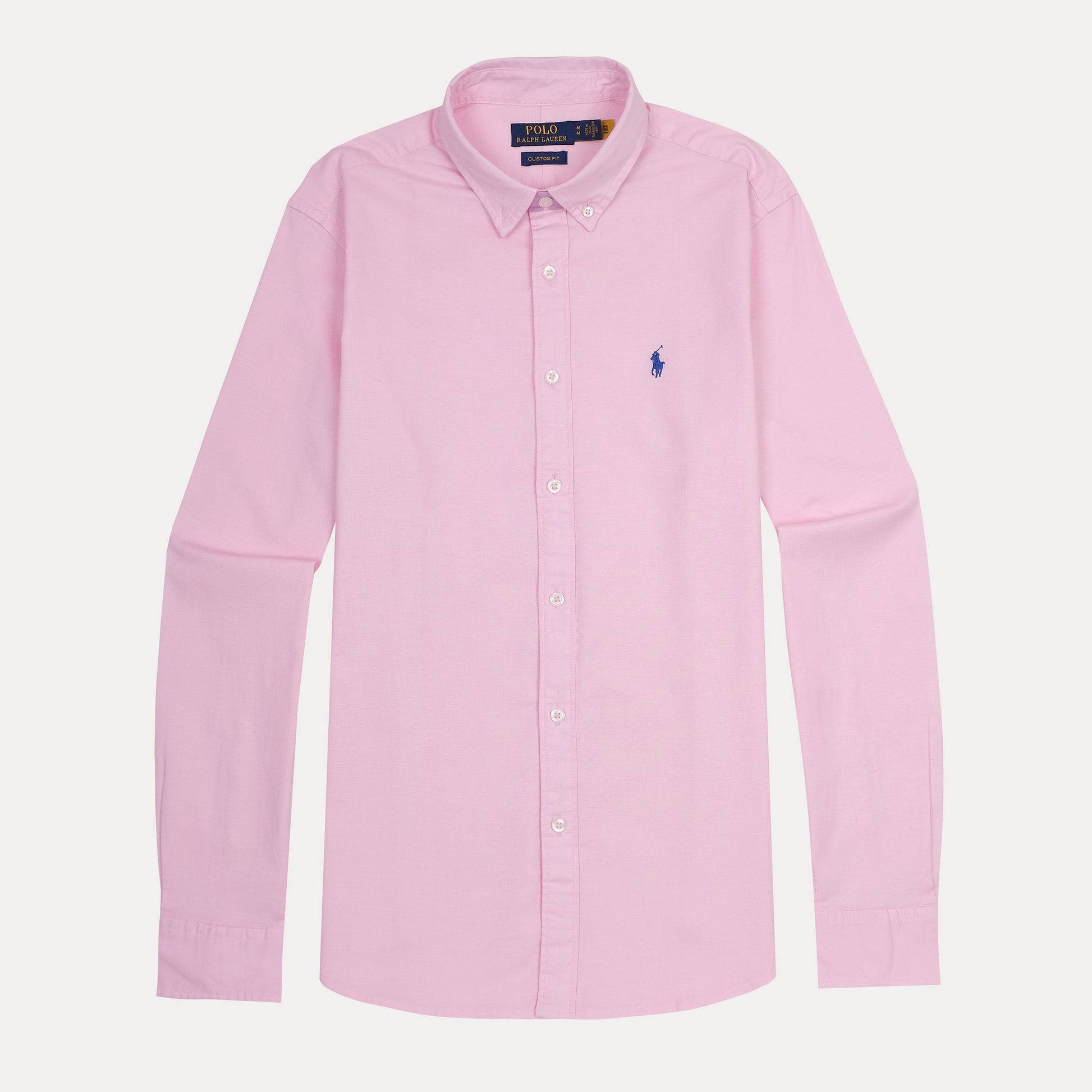 Polo Ralph Lauren Custom Fit Delightful Blush Button-Up Shirt