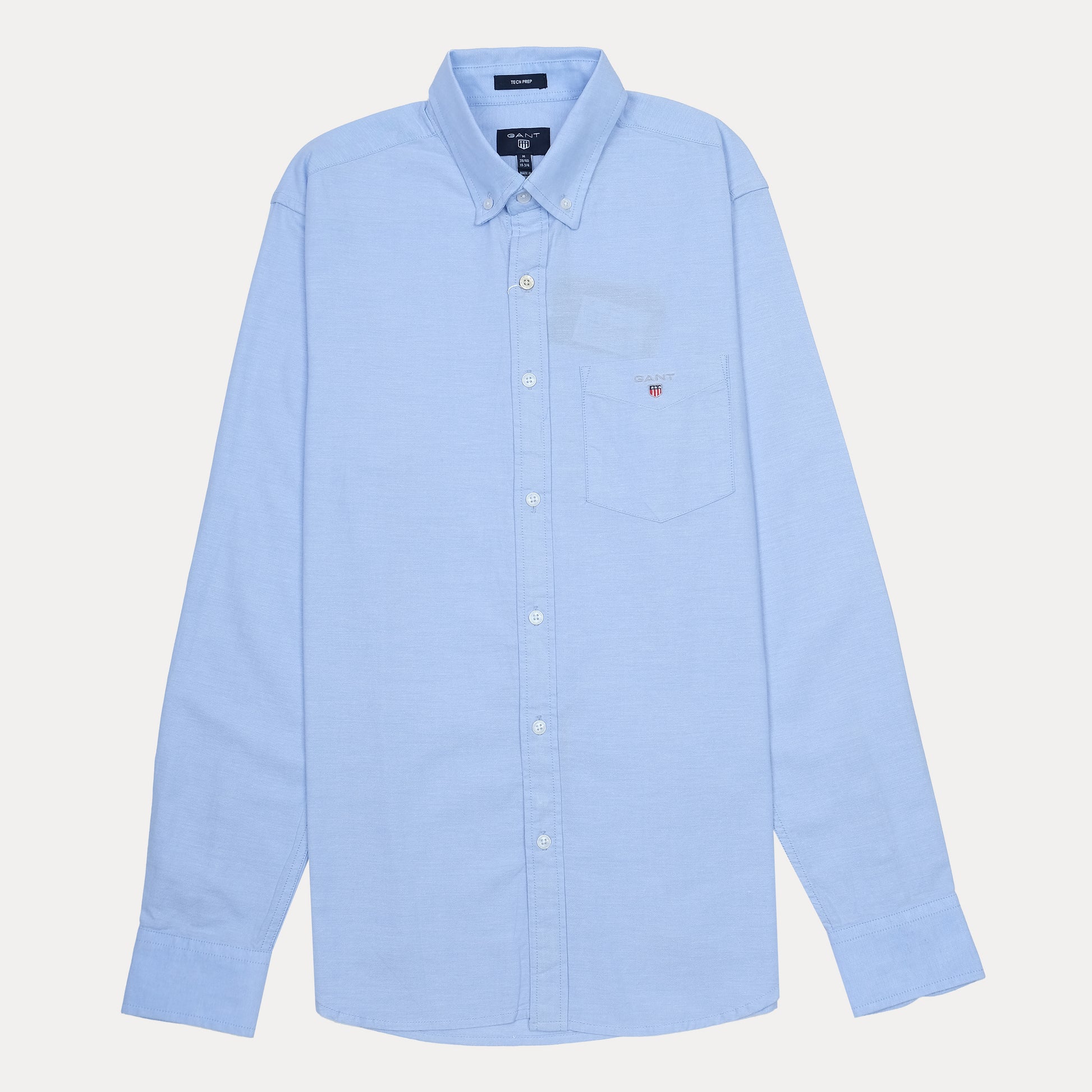 GANT Tech Prep Button-Down Shirt in Light Blue