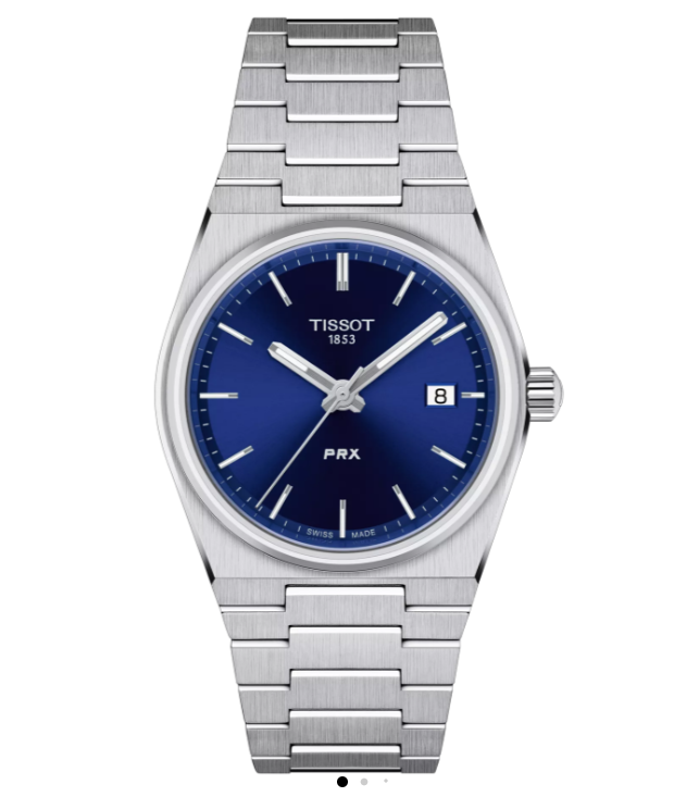 TISSOT Ethereal Indigo Stainless Steel PRX Watch