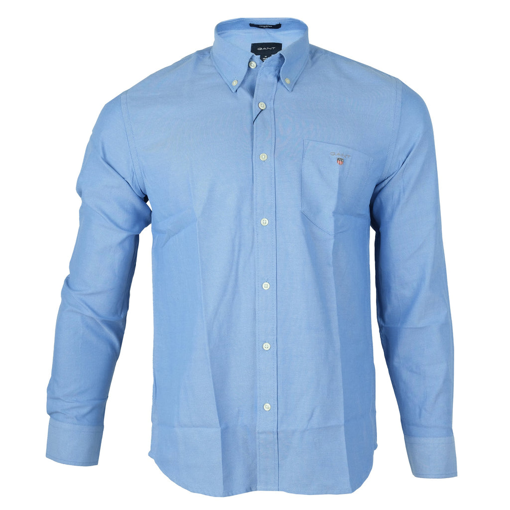 GANT Effortlessly Elegant Sky Blue Button-Up Shirt