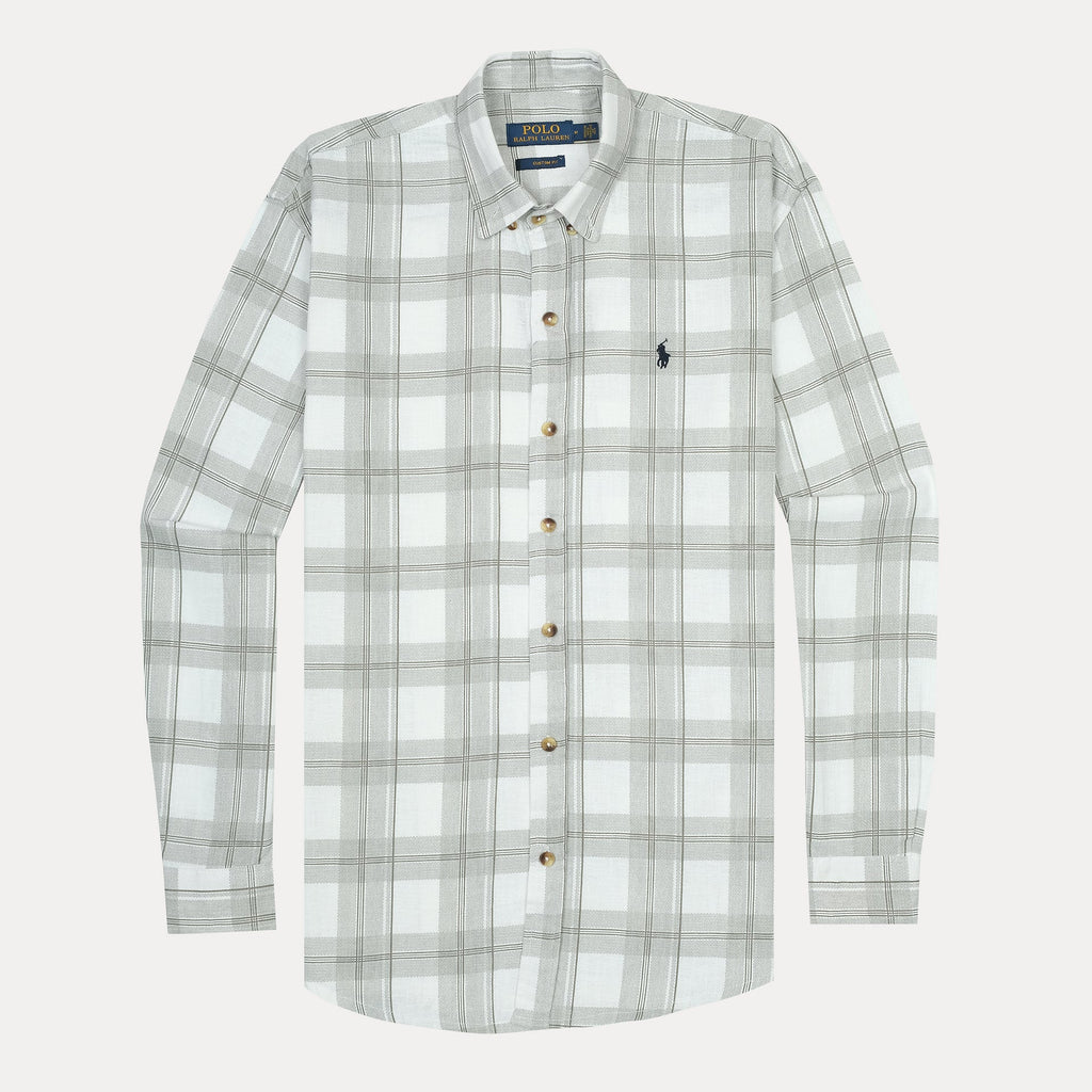 POLO RALPH LAUREN Serene Pebble Classic Fit Plaid Button-Down Shirt