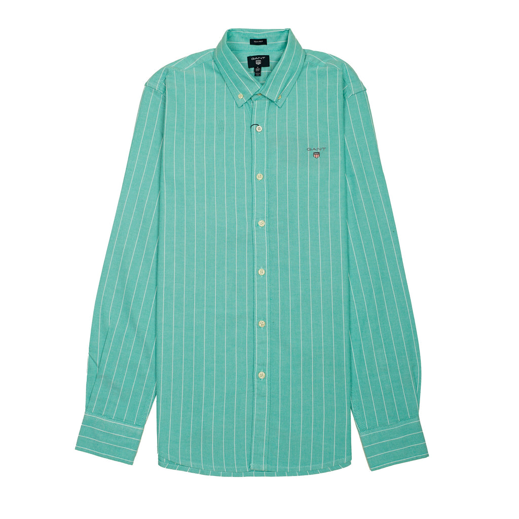 GANT Astral Aqua Tailored Fit Long Sleeve Shirt