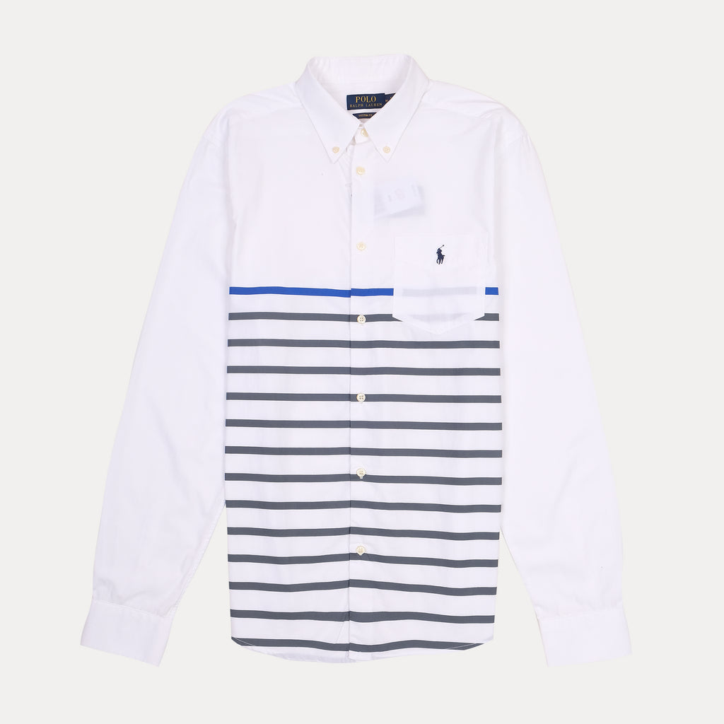 POLO RALPH LAUREN Custom Fit Striped Button-Down Shirt