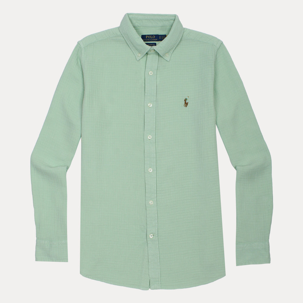Polo Ralph Lauren Breezy Mint Custom Fit Shirt
