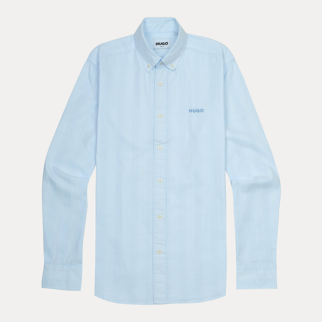 HUGO Slim Fit Gentle Breeze Checkered Shirt