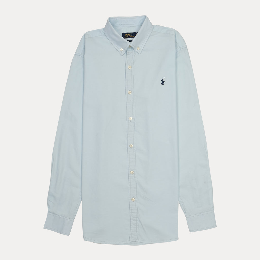 Polo Ralph Lauren Classic Fit Light Blue Button-Down Shirt