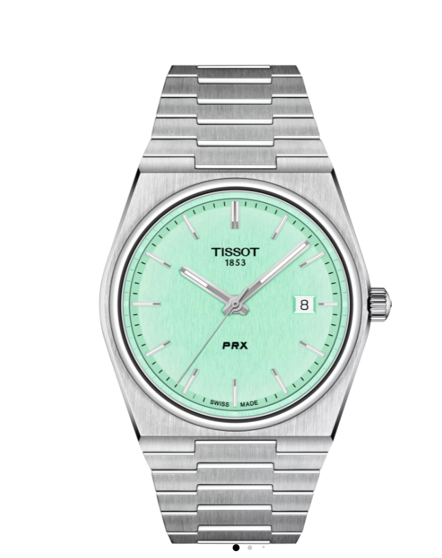 TISSOT Oceanic Mint Contemporary Stainless Steel Classic Watch