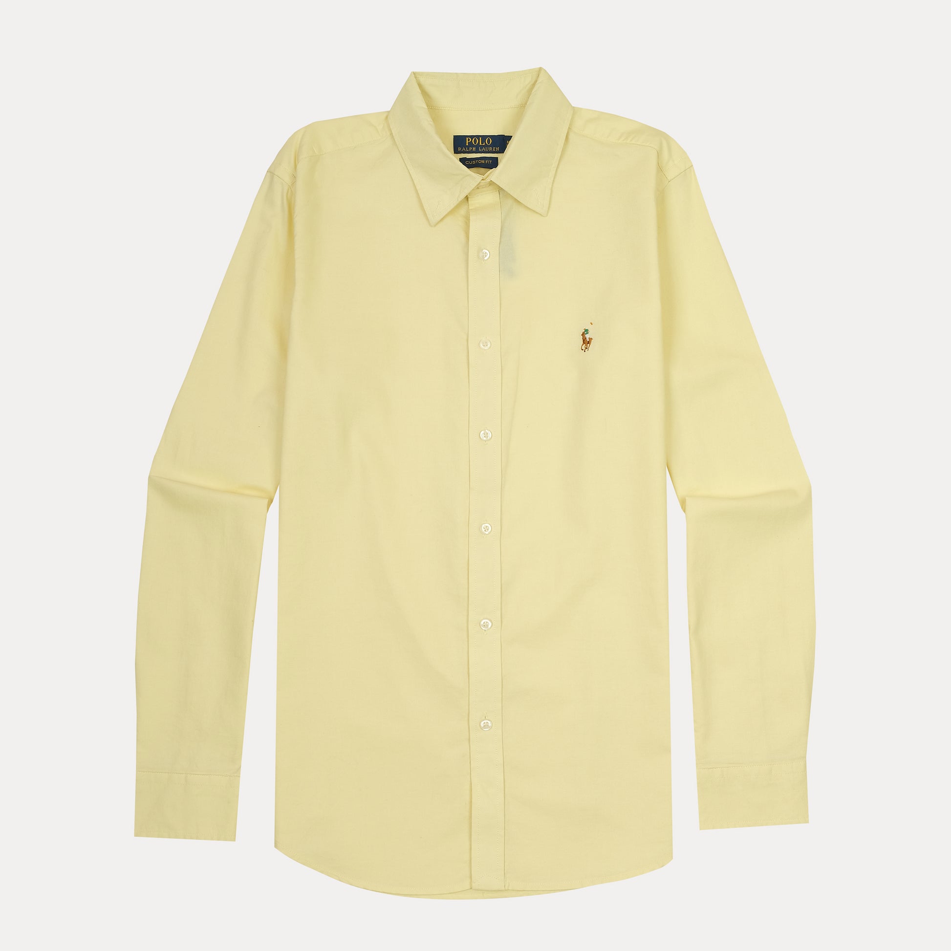 Polo Ralph Lauren Custom Fit Delightful Daffodil Button-Up Shirt