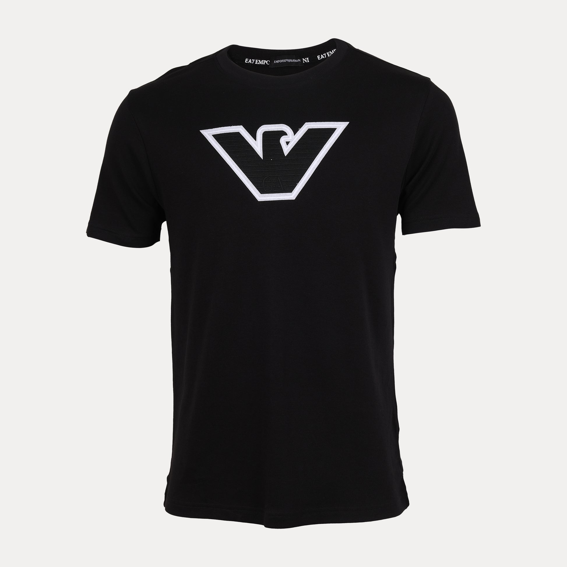 ARMANI Obsidian Ember Sleek Fit Short Sleeve T-Shirt