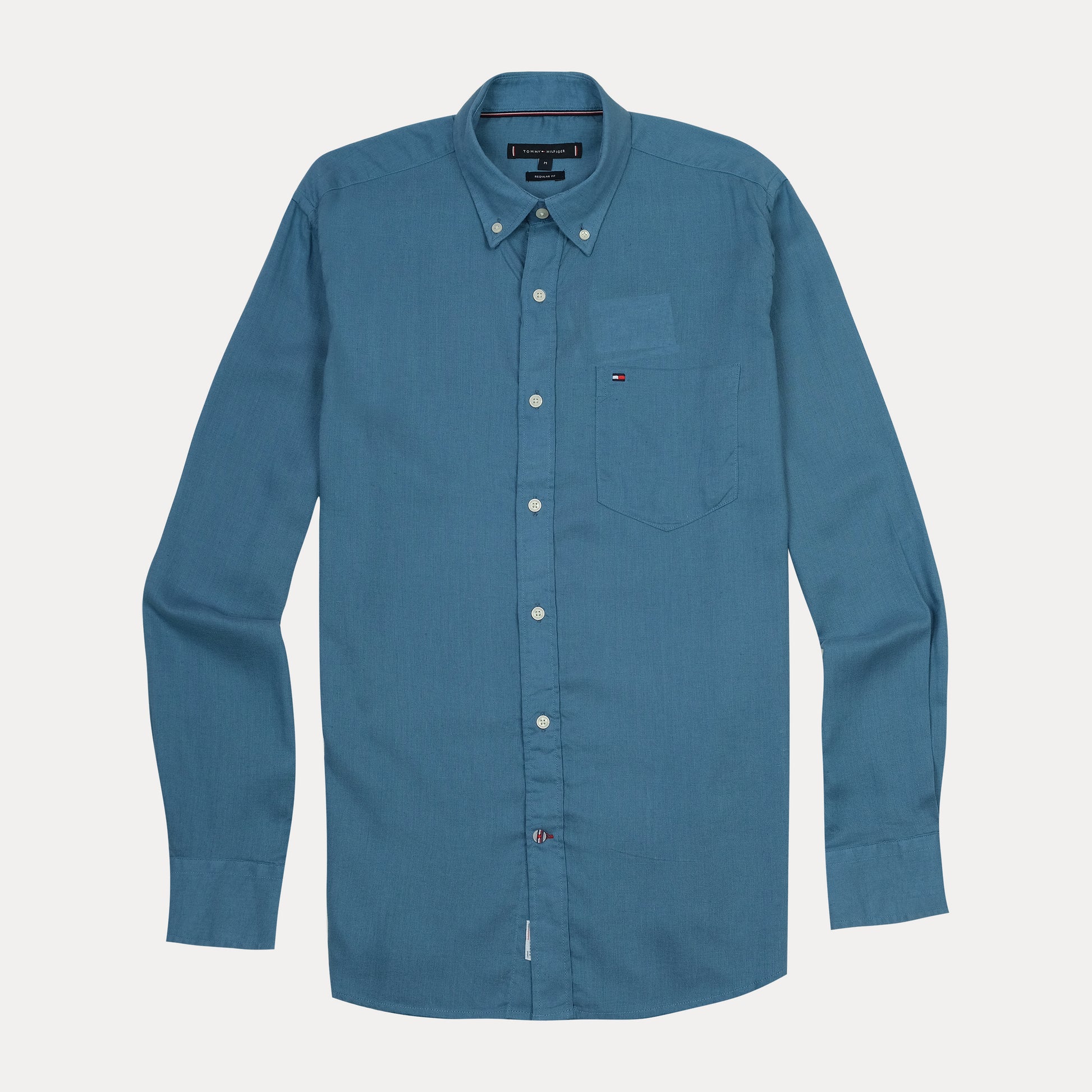 Tommy Hilfiger Effortlessly Cool Ocean Breeze Button-Up Shirt
