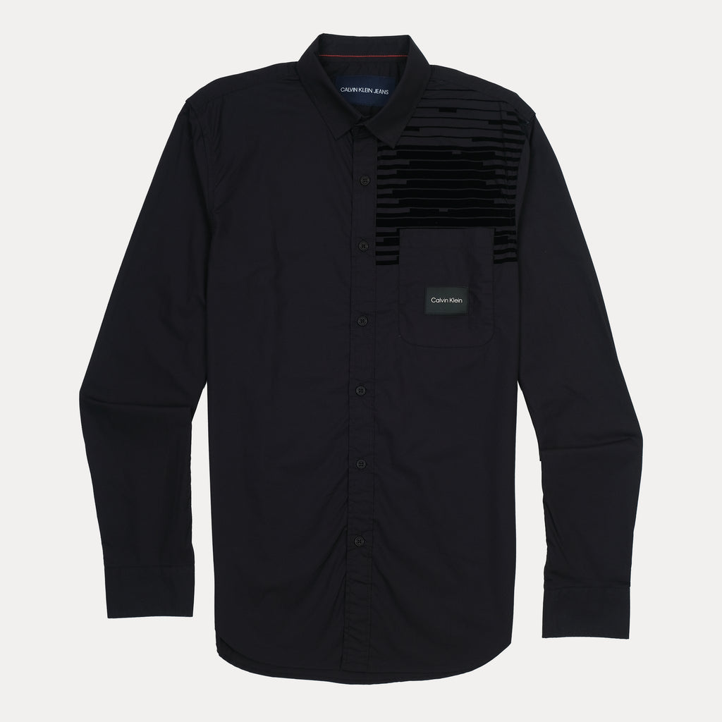 Calvin Klein Sleek Midnight Button-Up Shirt