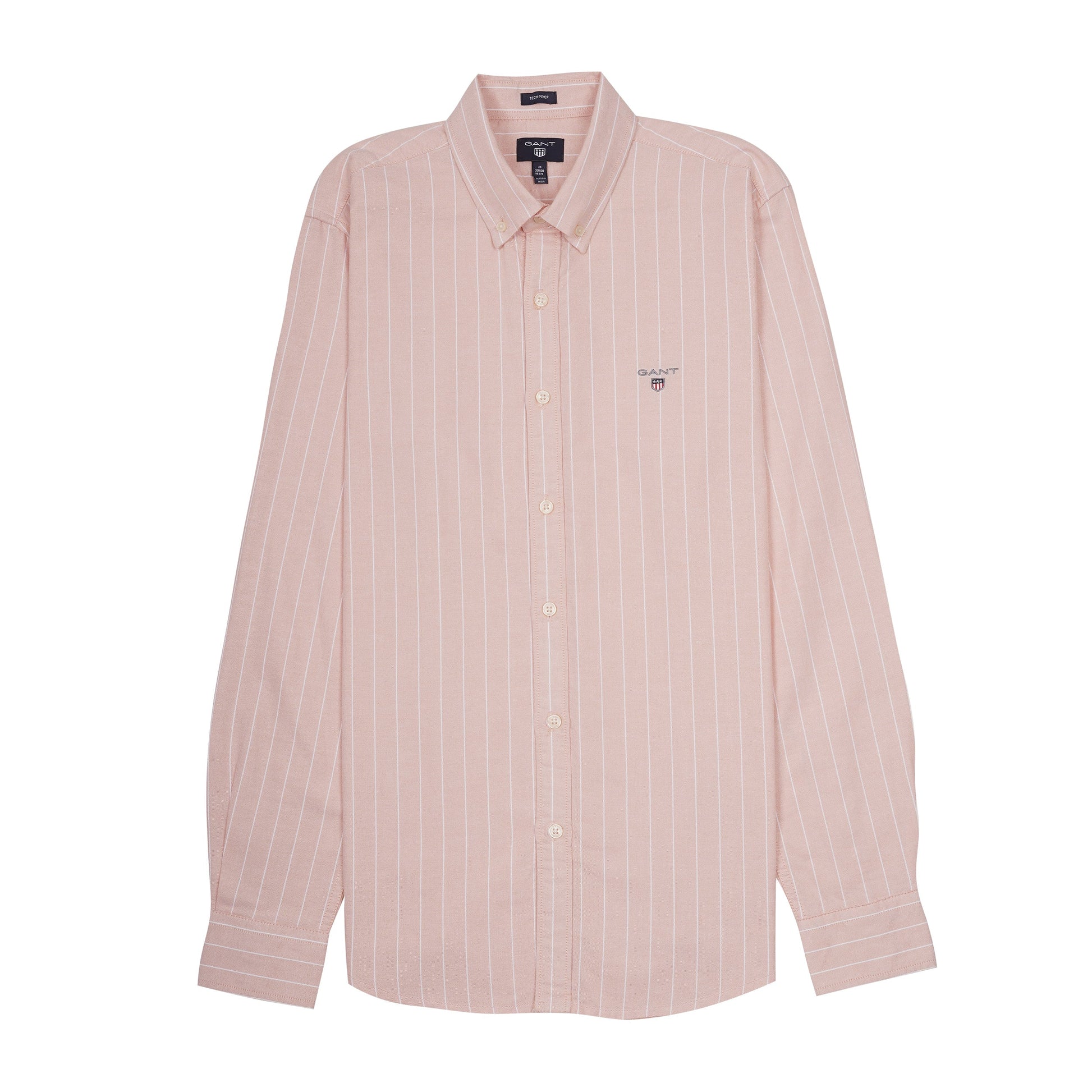 GANT Untamed Coral Tailored Fit Long Sleeve Button-Up Shirt