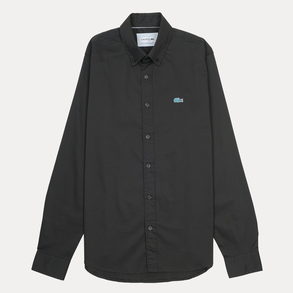 Lacoste Elegant Noir Slim Fit Shirt