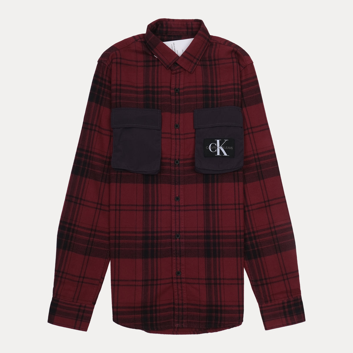 Calvin Klein Plaid Utility Shirt
