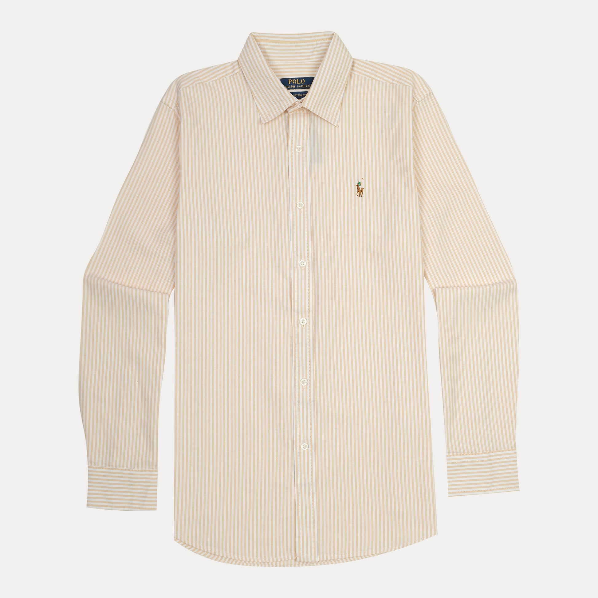 Polo Ralph Lauren Striped Elegance Shirt in Soft Cream