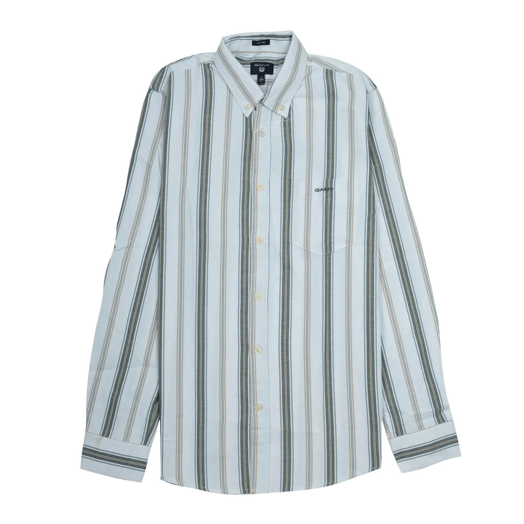 Gant Classic Striped Button-Up Shirt