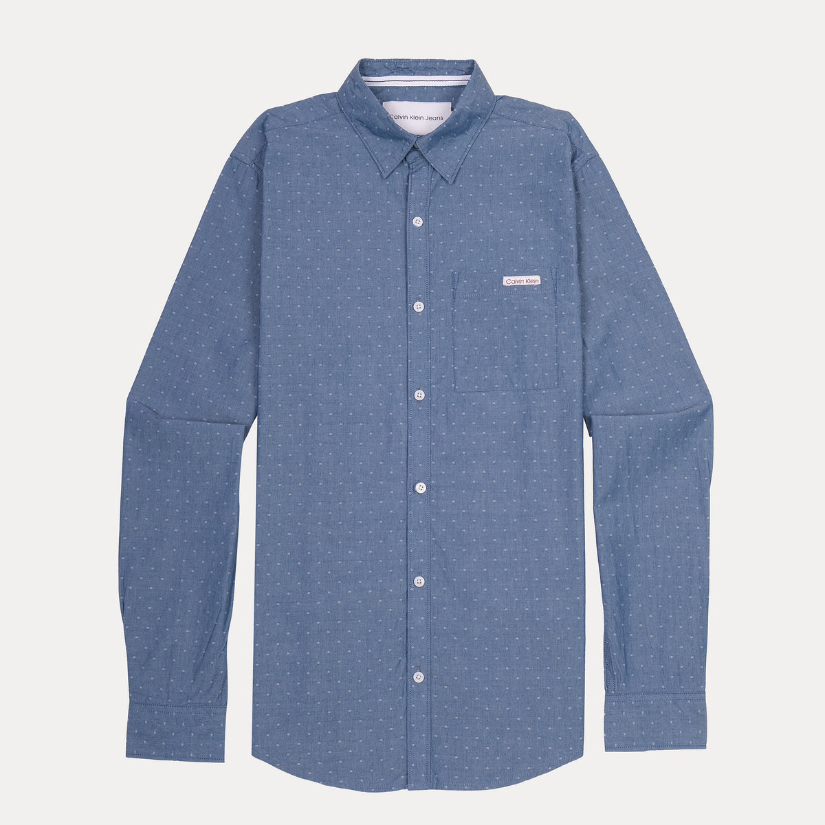 Calvin Klein Jeans Dapper Denim Delight Shirt in Serene Sky