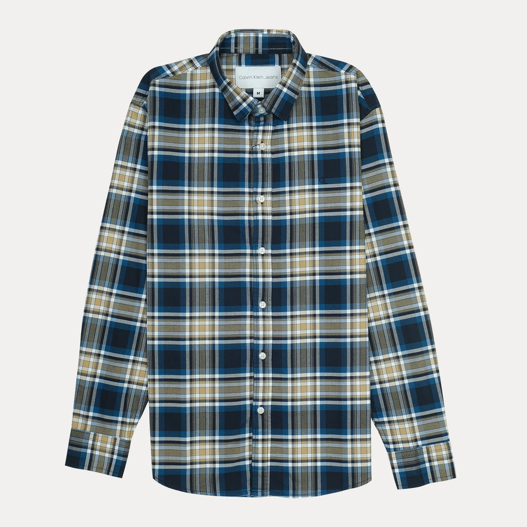 CALVIN KLEIN JEANS Opulent Amber Classic Fit Long Sleeve Shirt