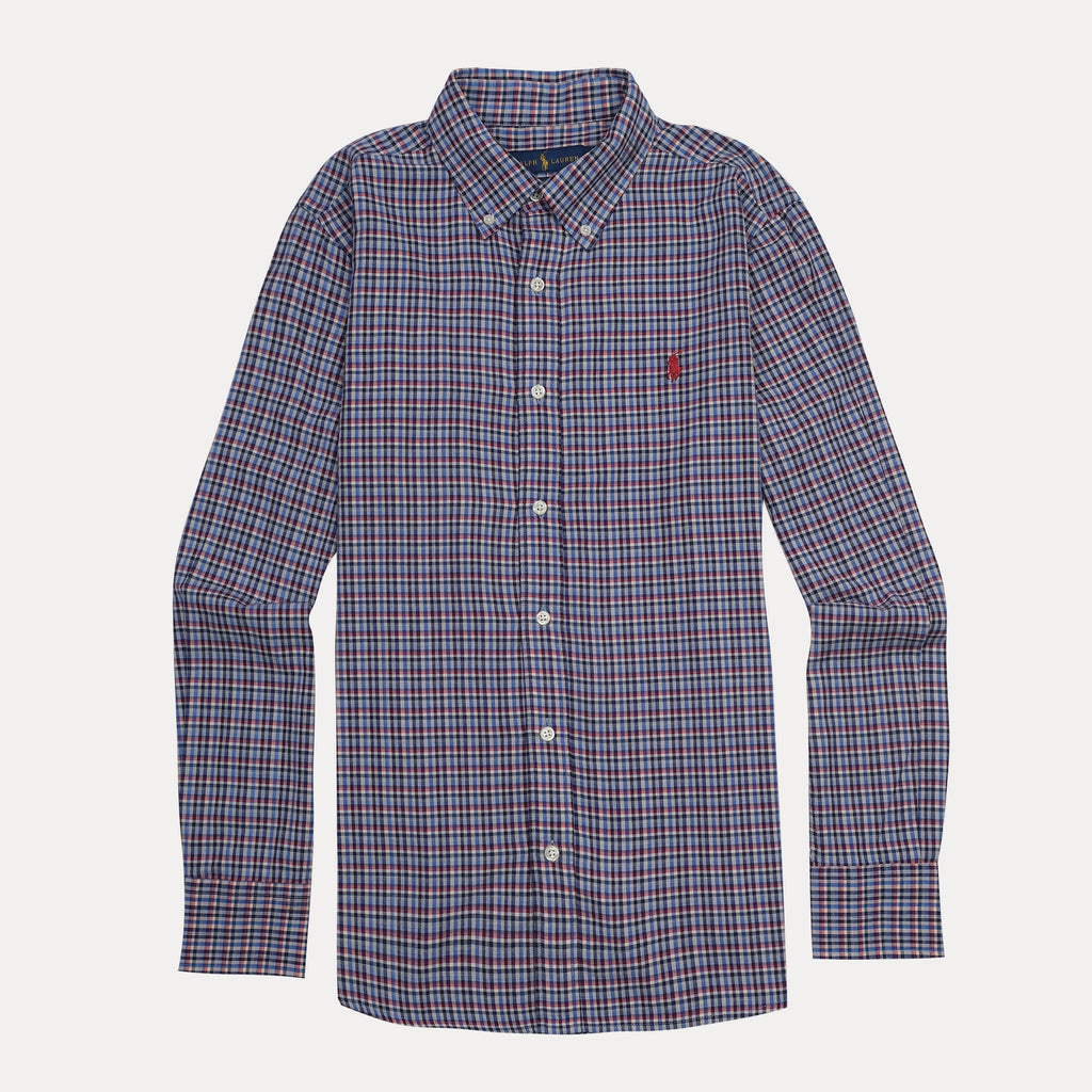 Ralph Lauren Classic Fit Checkered Button-Down Shirt
