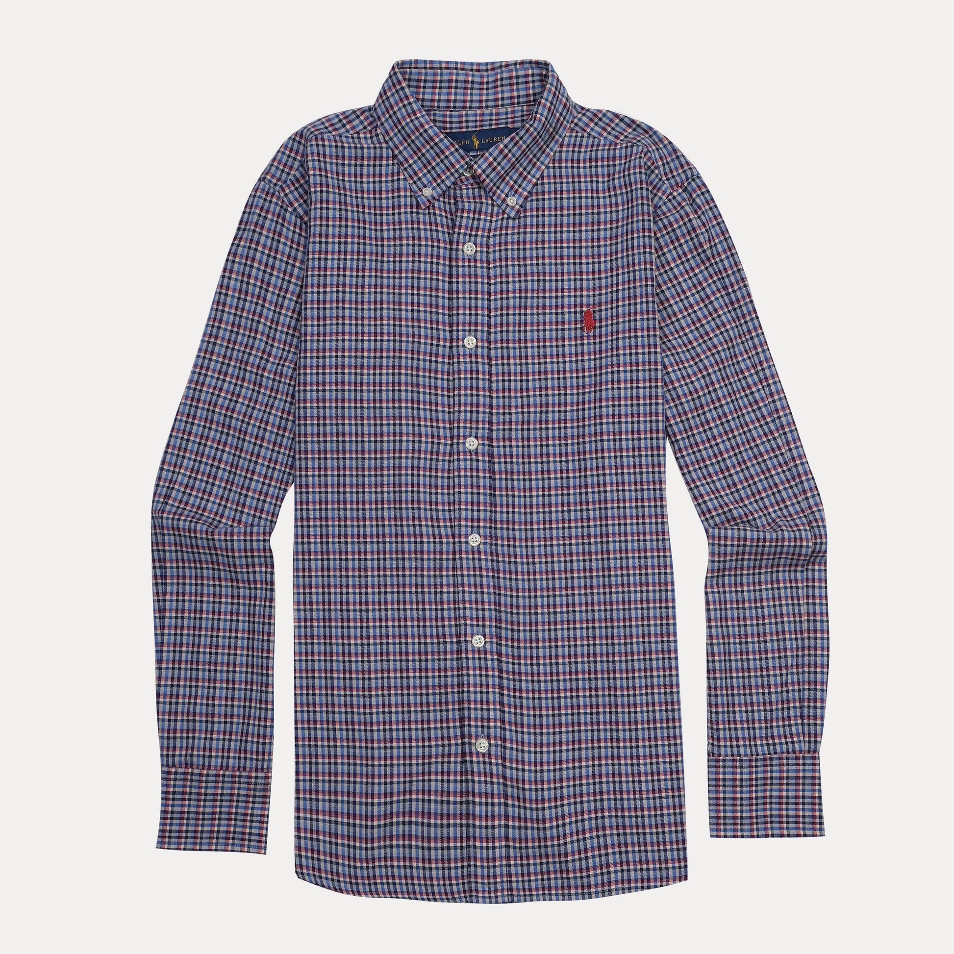 Ralph Lauren Classic Fit Checkered Button-Down Shirt