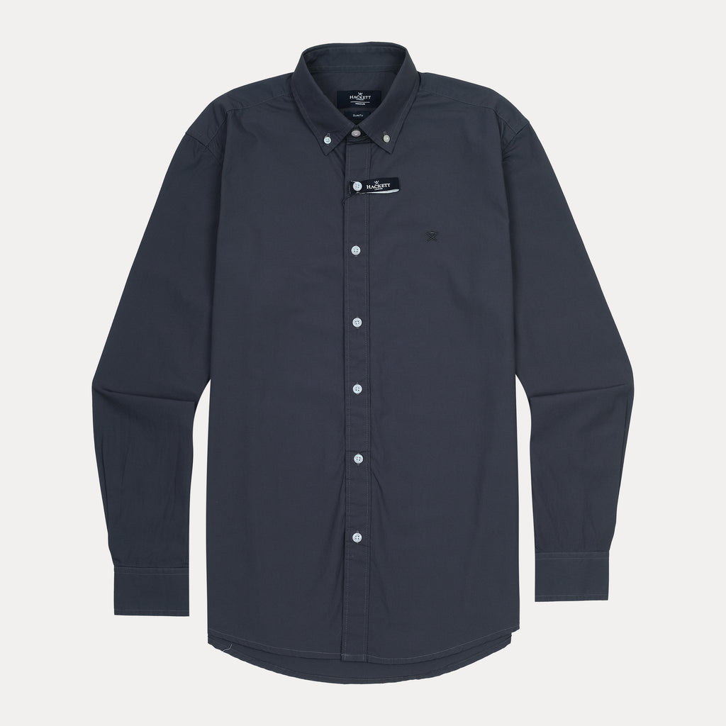 HACKETT Elegant Olive Slim Fit Shirt