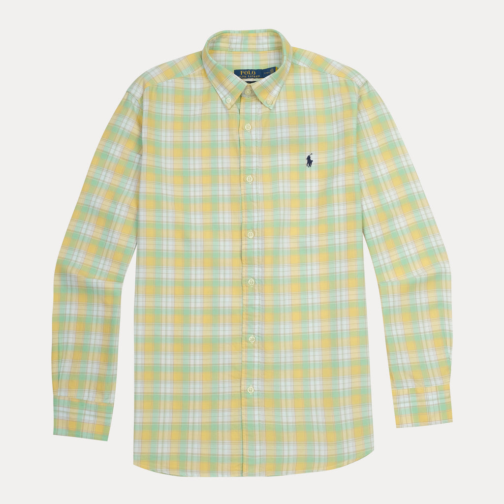 Polo Ralph Lauren Breezy Citrus Plaid Button-Up Shirt