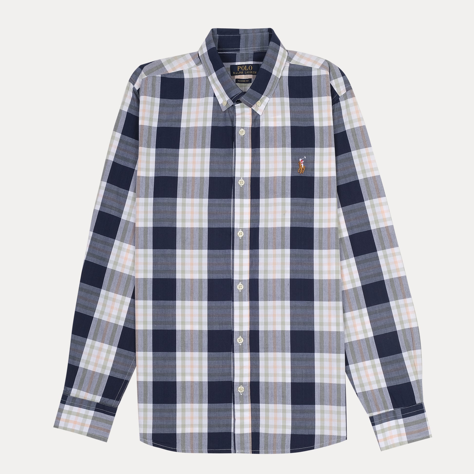 Polo Ralph Lauren Classic Fit Plaid Button-Down Shirt