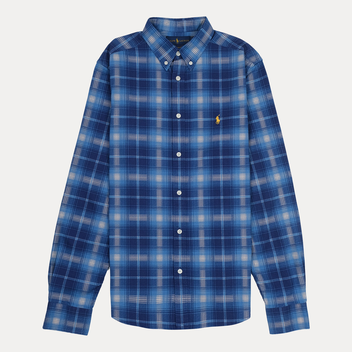 Ralph Lauren Classic Fit Plaid Button-Down Shirt