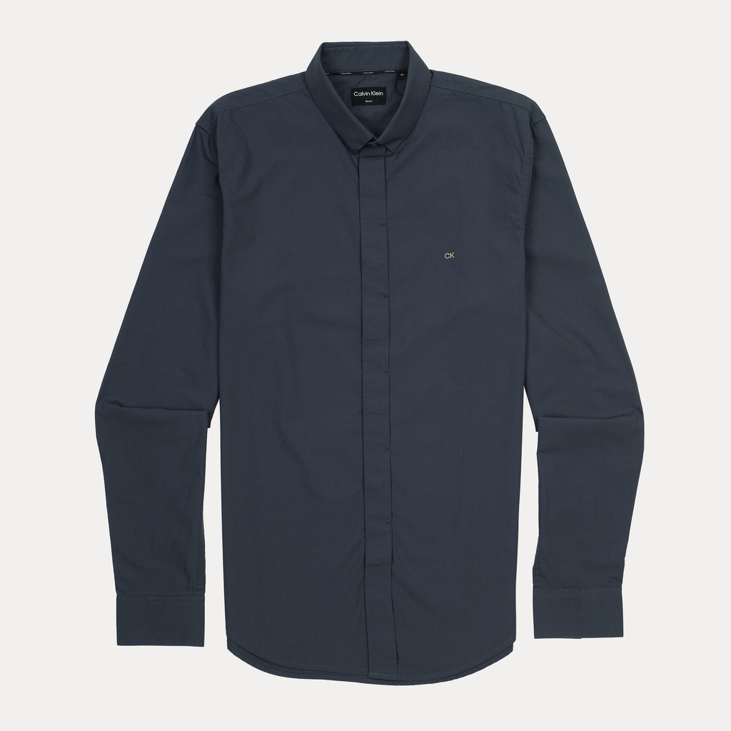Calvin Klein Elegant Midnight Blue Slim Fit Shirt