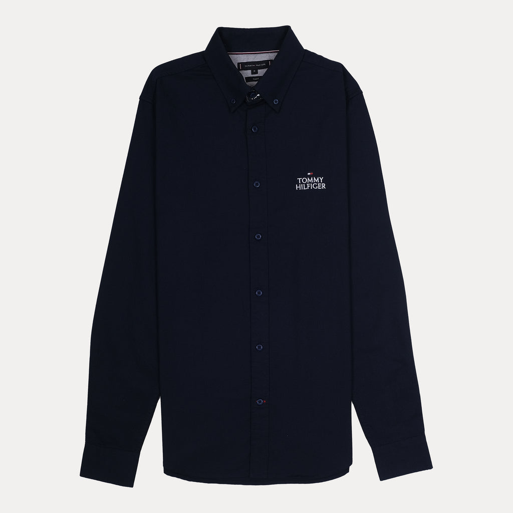 TOMMY HILFIGER Twilight Indigo Classic Fit Button-Down Shirt