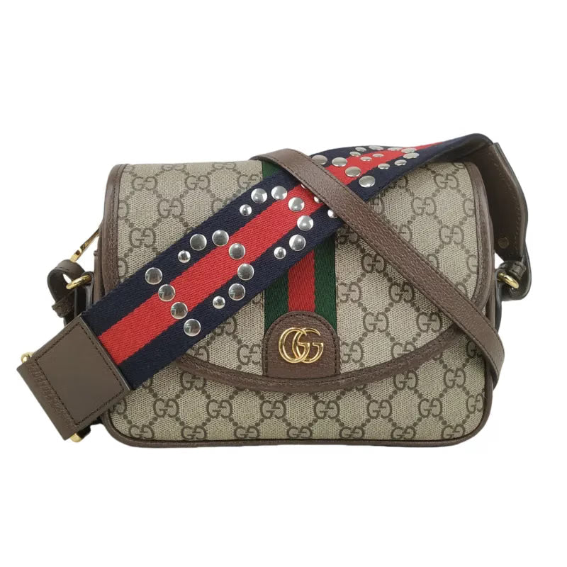 GUCCI Earthy Cedar Chic Luxe Crossbody Bag