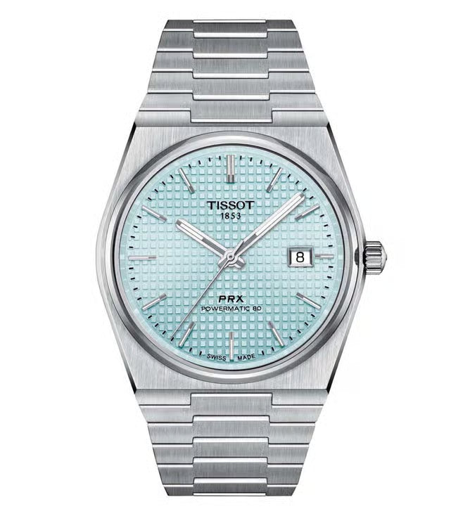 TISSOT Celestial Mint Automatic PRX Powermatic 80 Watch