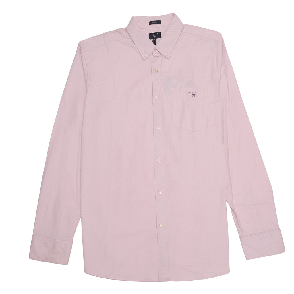 GANT Blush Petal Classic Fit Long Sleeve Button-Down Shirt