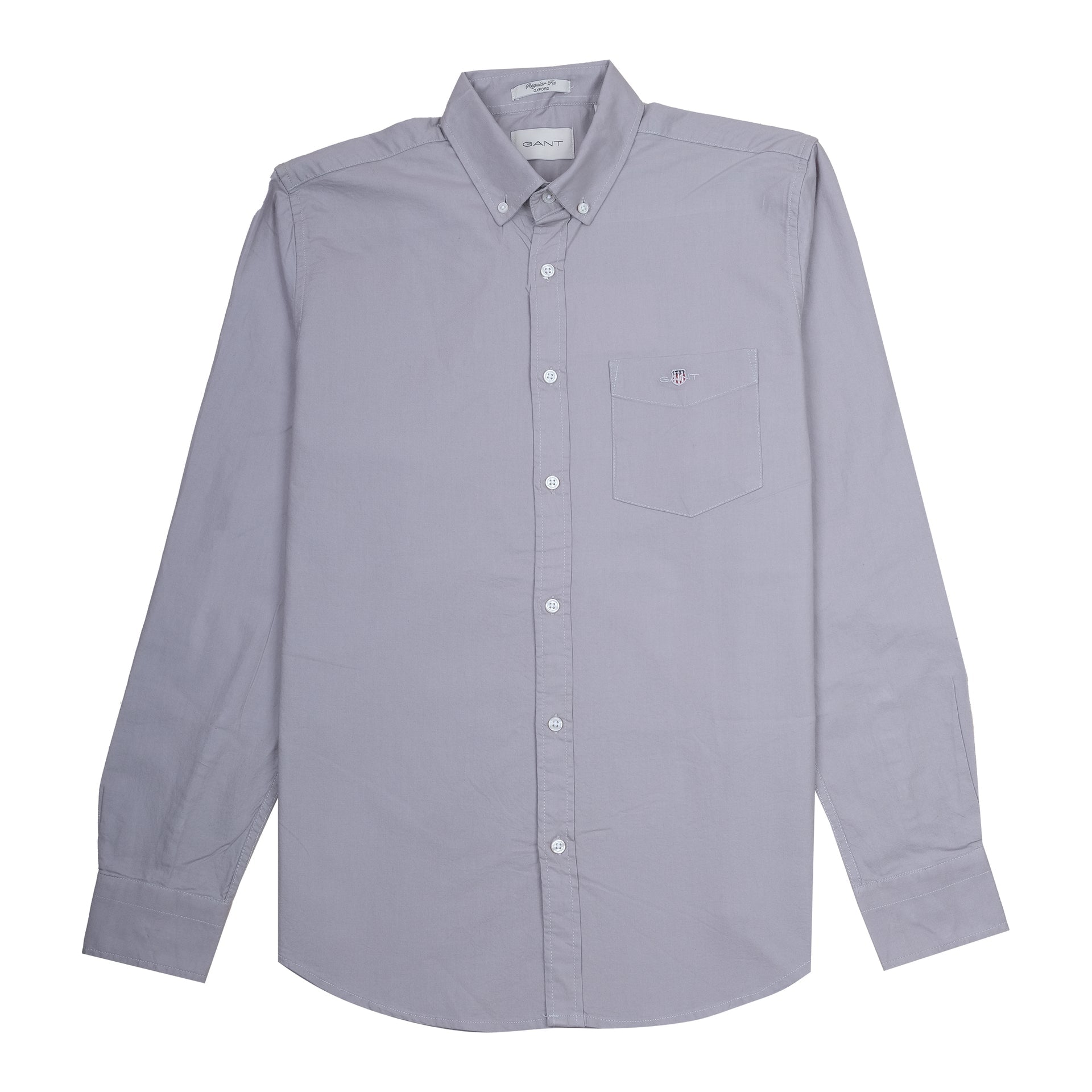 GANT Silver Mist Classic Fit Button-Down Shirt