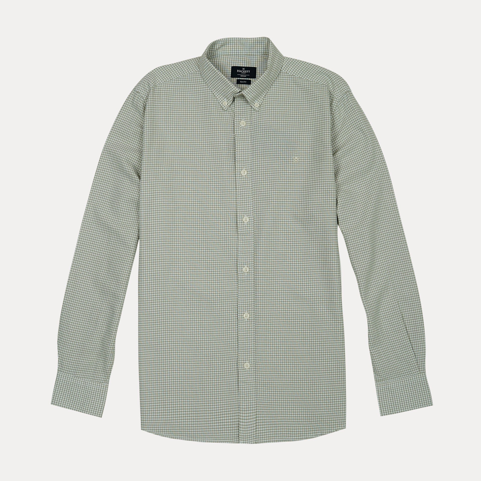 HACKETT Enchanted Fern Tailored Fit Long Sleeve Check Shirt